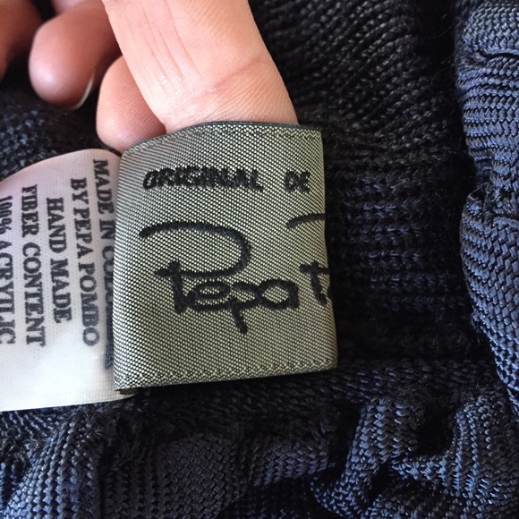 Pepa Pombo black strapless maxi dress size small - Picture 6 of 8